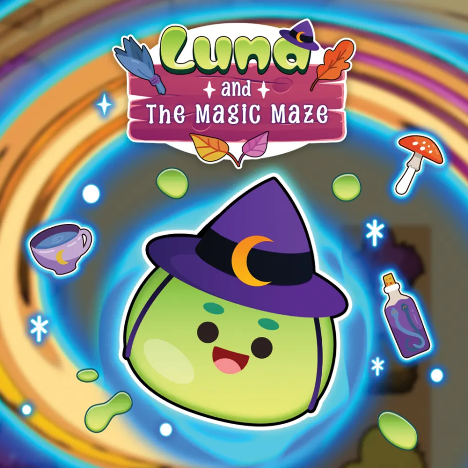 Visual del juego Luna and the Magic Maze