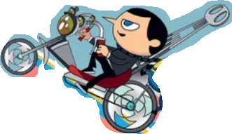 Gru y un Minion montados juntos en la ilustración del playable ad