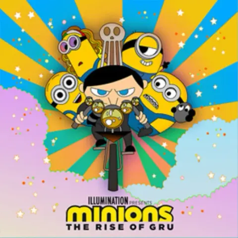 Póster de Minions: The Rise of Gru con Gru y los Minions