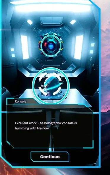 StellAR gameplay phone